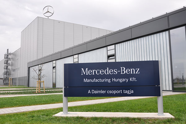 Mercedes Benz kecskeméti gyára