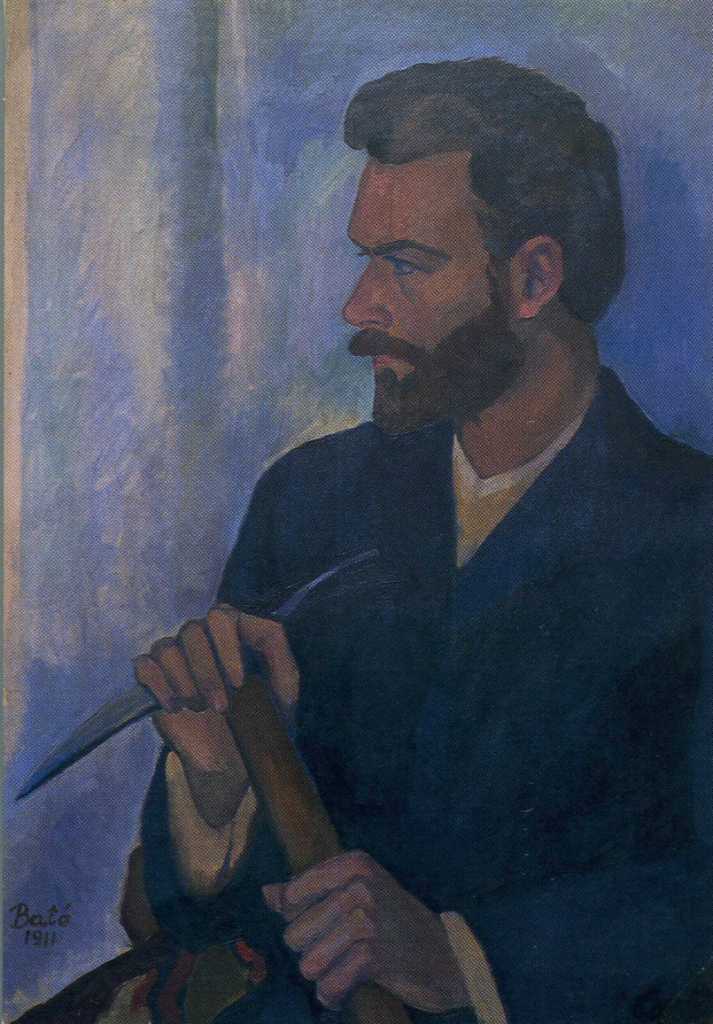Bató József Kodály portréja