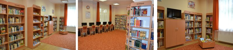 Dunafalva könyvtára benti képek